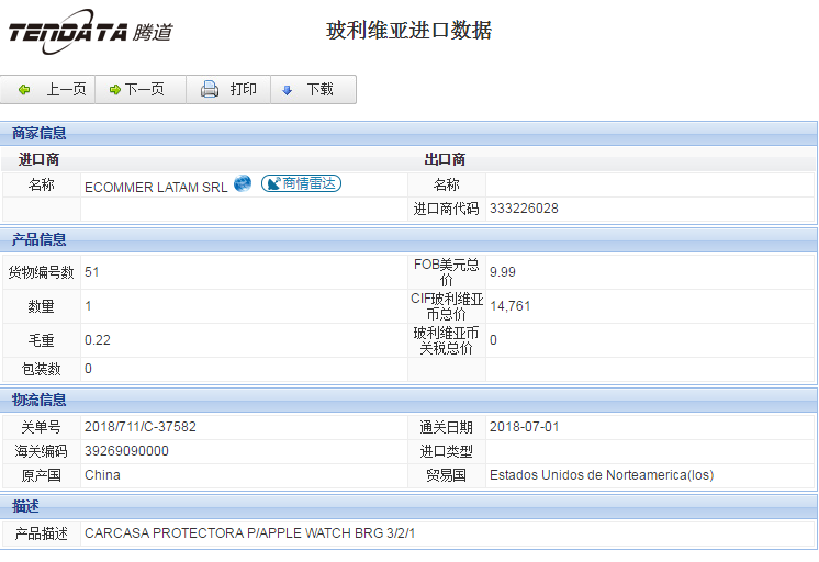 海关数据,进出口数据,进口数据,k8凯发国际,贸易,玻利维亚